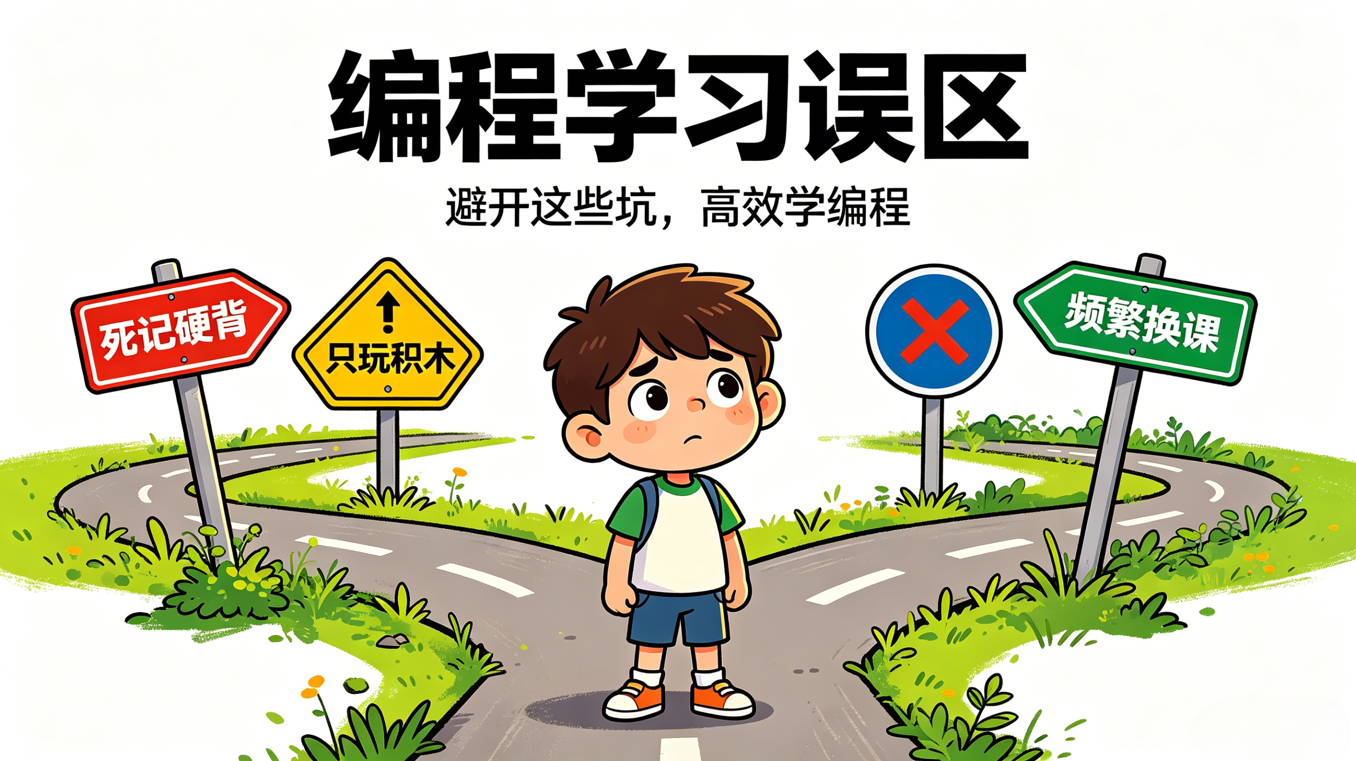 编程三大学习误区,毁掉孩子逻辑思维