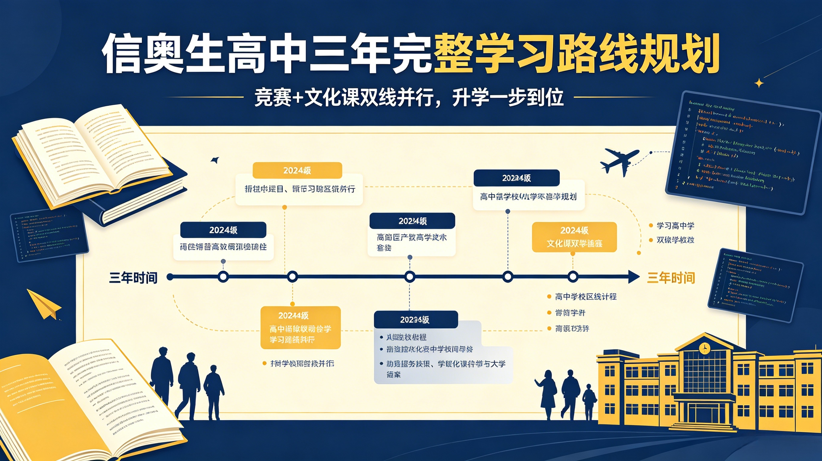 信奥生如何规划高中三年学习路线