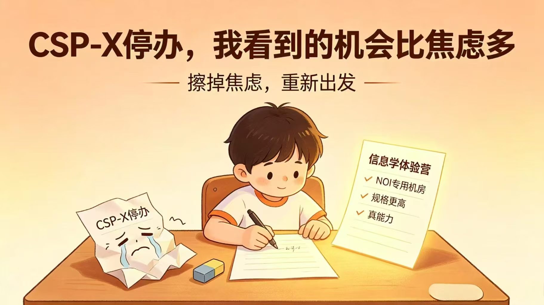 CSP-X停办,我看到的机会比焦虑多