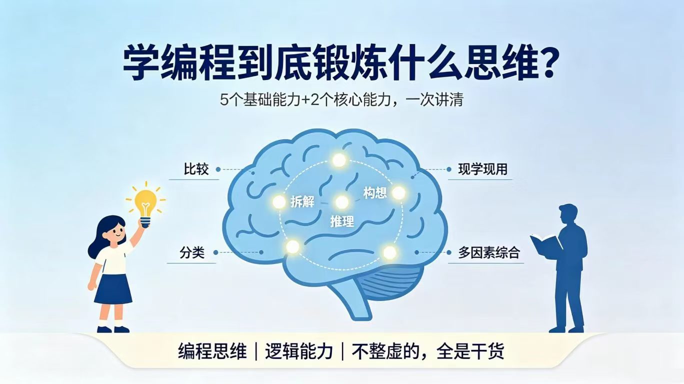 学编程到底锻炼什么思维